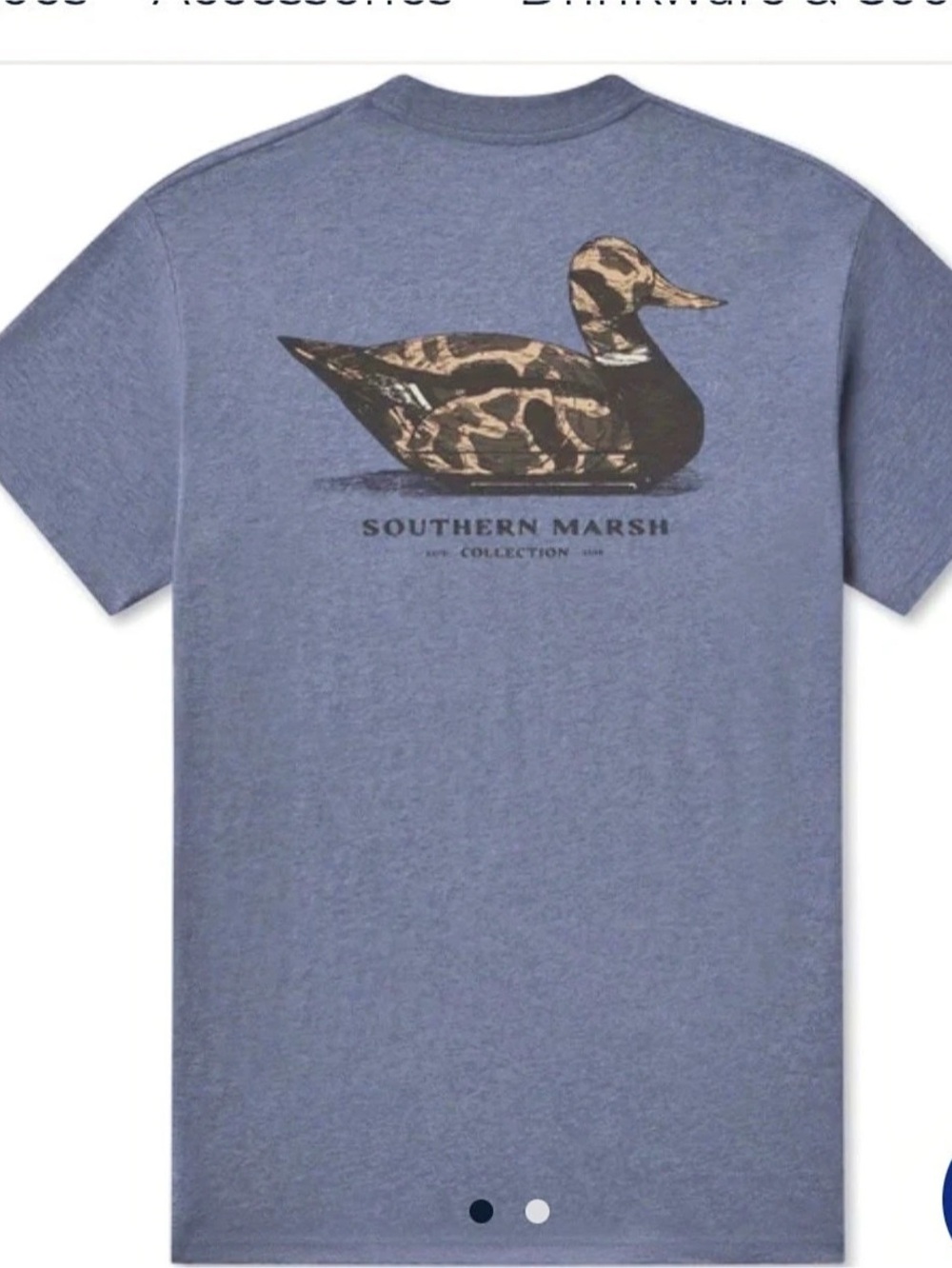Southern Marsh Vintage Duck Decoy Tee Size Small NWT